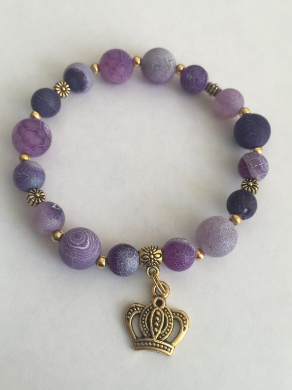 Violetinė apyrankė (unisex) - Image 8