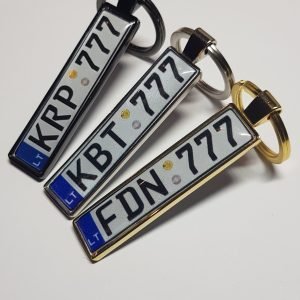 Personalizuotas raktų pakabukas