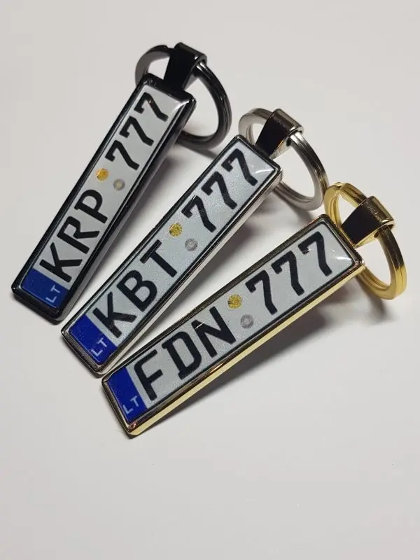 Personalizuotas raktų pakabukas - Image 2