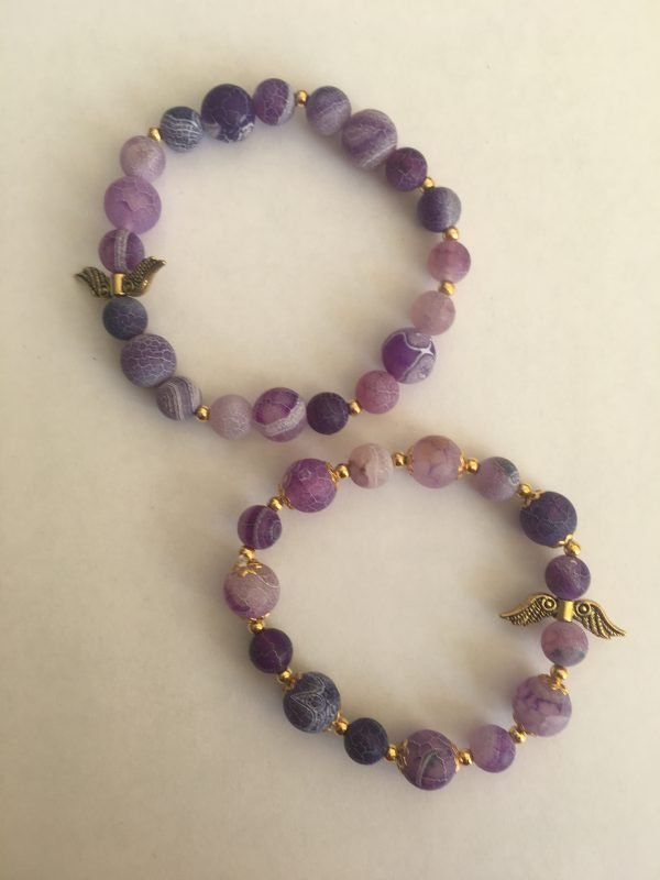 Violetinė apyrankė (unisex) - Image 7