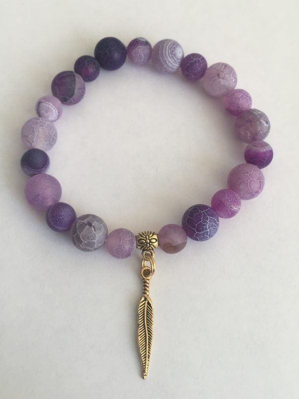 Violetinė apyrankė (unisex) - Image 6