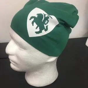 Žalia unisex (moteriška, vyriška) kepurė herbas
