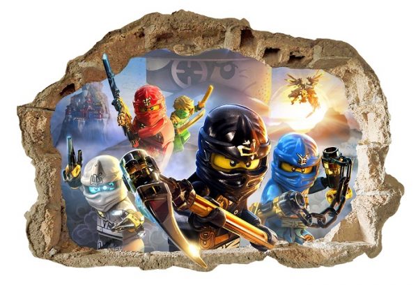 Lego ninjago wall_