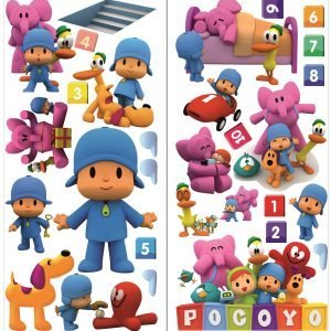 „Pocoyo“ 3D vaikų kambario sienų lipdukai