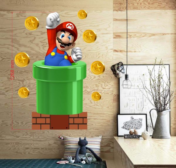 super mario wall