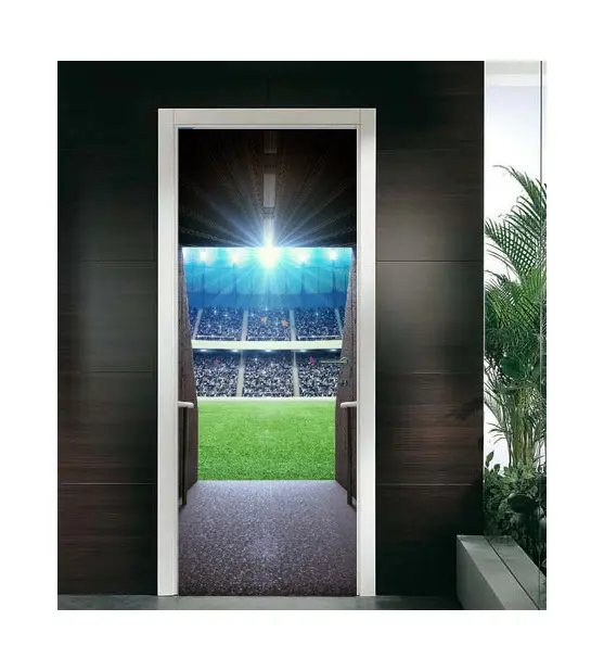 „Durų lipdukas stadionas“ 3D vaikų kambario sienų lipdukai - Image 2