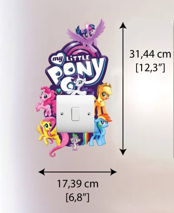 3D vaikų kambario sienų lipdukai aplink jungiklį, rozetę - Image 6