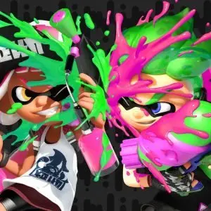 „Splatoon“ 3D vaikų kambario sienų lipdukai