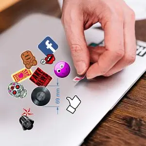 „All brands“ maži 3D vaikų kambario sienų lipdukai