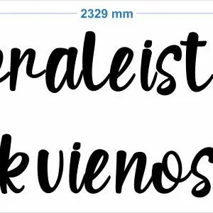 „Laikas praleistas kartu“ 3D sienų lipdukas