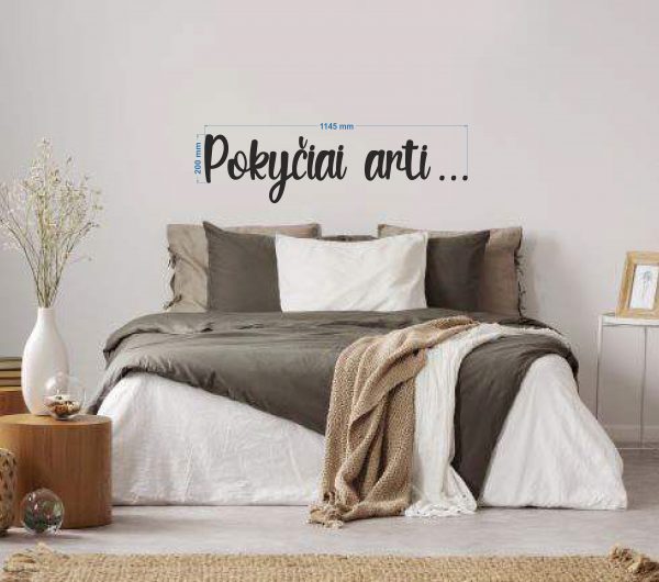 „Pokyčiai arti“ 3D sienų lipdukas