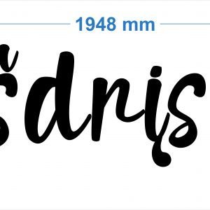 „Visada išdrįsk svajoti“ 3D sienų lipdukas