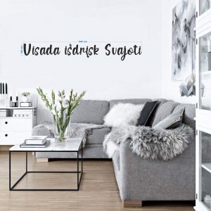 „Visada išdrįsk svajoti“ 3D sienų lipdukas