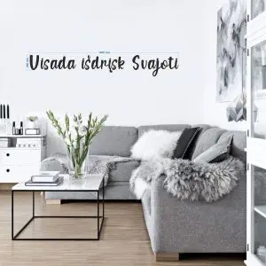 „Visada išdrįsk svajoti“ 3D sienų lipdukas