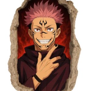 Vaikų kambario sienų lipdukas– Sukuna